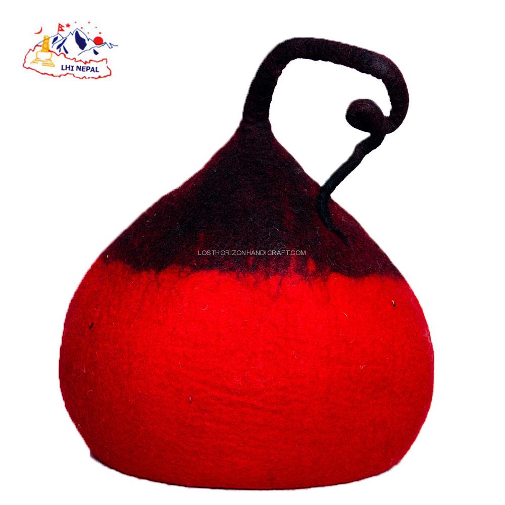 Tail design multi color felt cat cave Tail design multi color felt cat cave