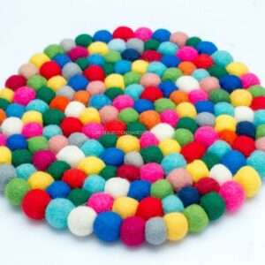 felt ball mat felt ball mat