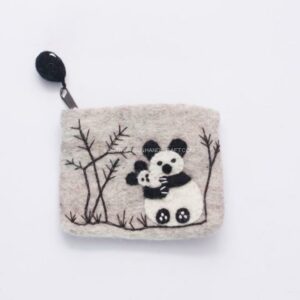 felt coin and coin purse felt coin and coin purse