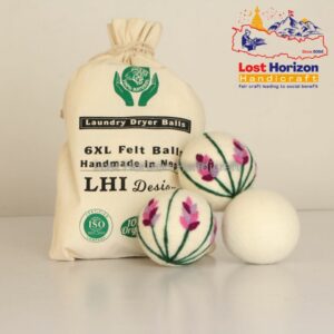 Premium Handmade Felt Laundry Dryer Balls by Lost Horizon Handicraft | Eco-friendly Solution for Efficient Drying
