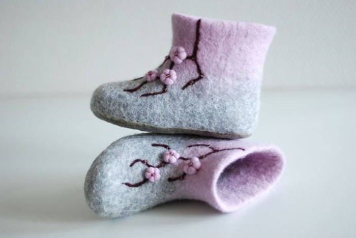 Journey Through Comfort: Exploring the Craft of Handmade Felt Slippers