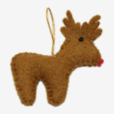 reindeer felt hanging toy