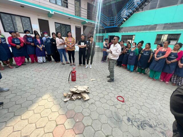 fire safety demonstration