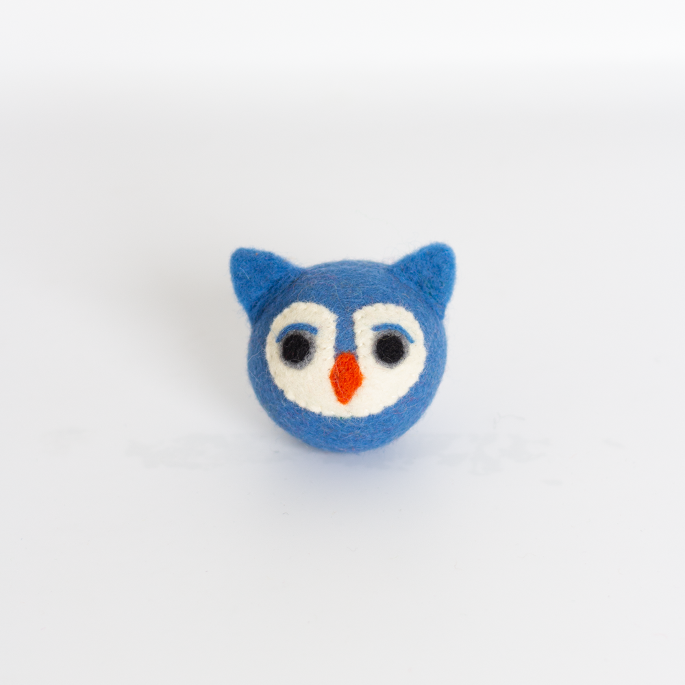 felt owl toy for cat felt owl toy for cat