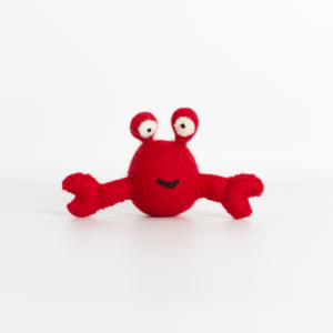 Felt Crab Ball Cat Toy