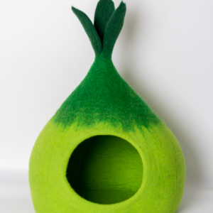 Felt Green Cat Cave