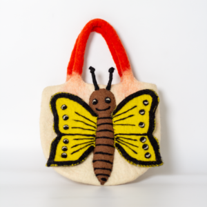 Felt Butterfly design bag