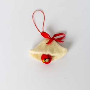 Felt Bell Christmas Ornament