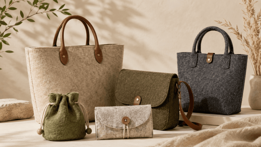 Felt Bags & Purses in Bulk – Wholesale Pricing, MOQ & Shipping from Nepal