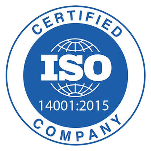 ISO 14001:2015 certified